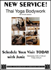 New! Thai Yoga Bodywork